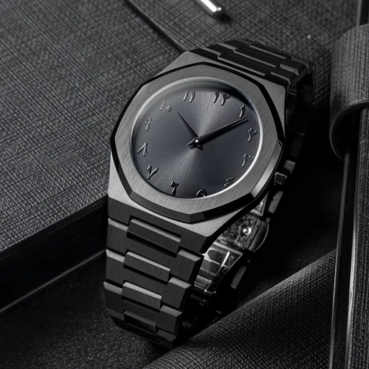 Stainless Steel Arabic Watch